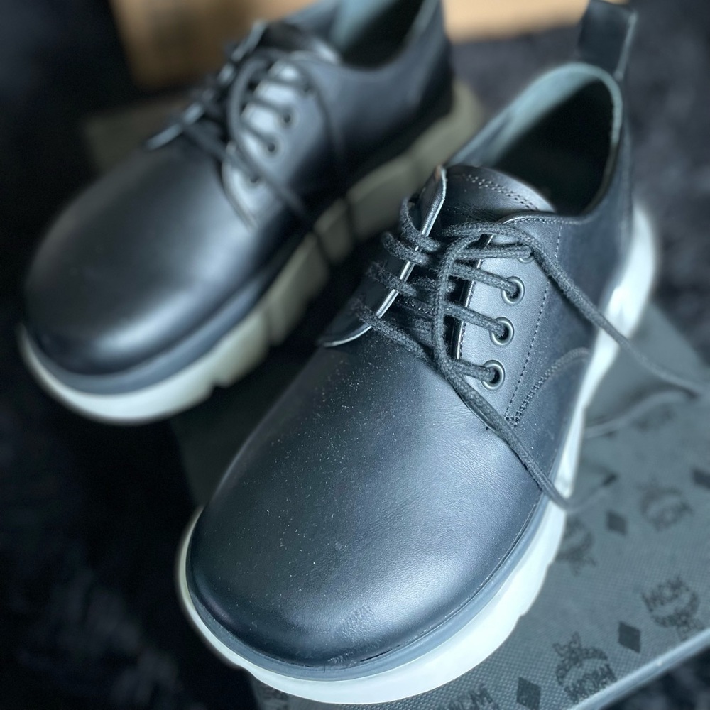 MCM leather Platform Shoes